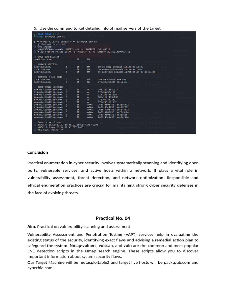 4.vulnerability Scanning and Assessment | PDF | Vulnerability ...