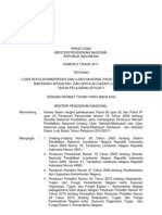 Download Permendiknas No 2 Tahun 2011 Tentang UN SD Tahun 2012 by satria60 SN81145801 doc pdf