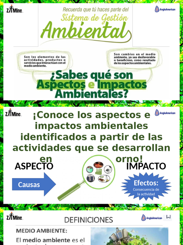 Aspectos e Impactos Ambientales | PDF | Entorno natural | Agua