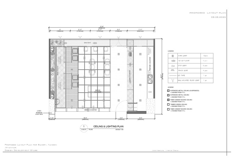 BB - 8.08.23 - Ceiling & Lighting Plan | PDF | Queensland Heritage ...