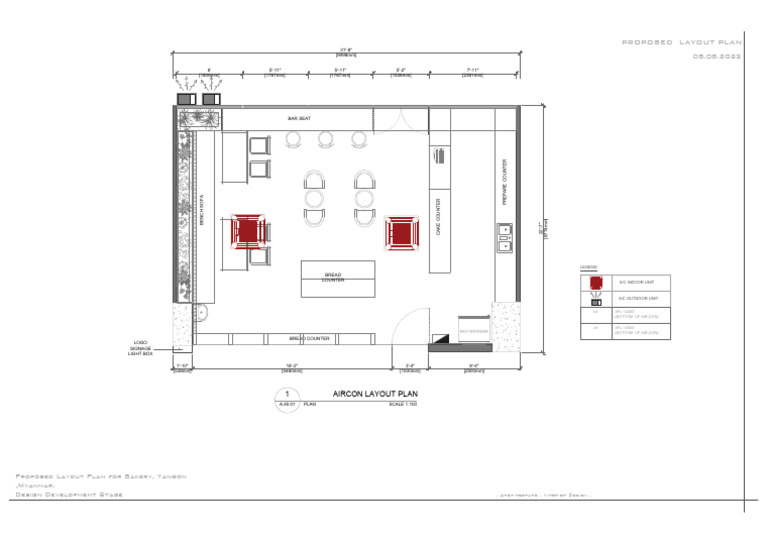 Proposed Bakery Layout Plan, Yangon | PDF | Baked Goods | Baking