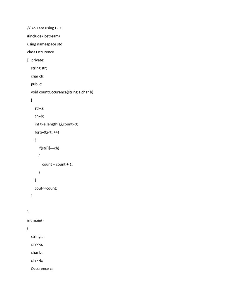 cia 1 | PDF | Namespace | C++