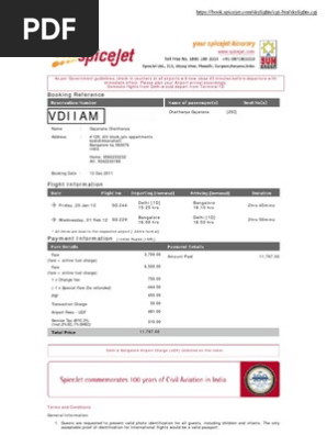 SpiceJet PNRLookup _ Itinerary
