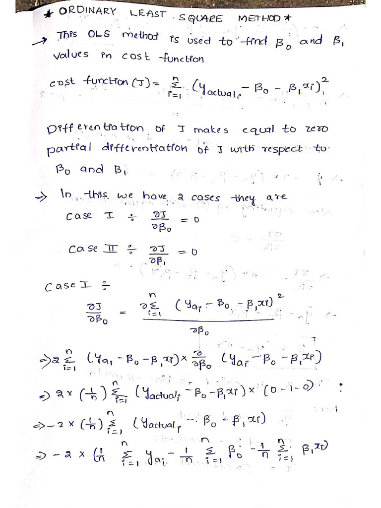 OLS | PDF