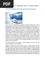 Revised Guidelines for 79A Redevelopment | PDF | Architect | Quorum