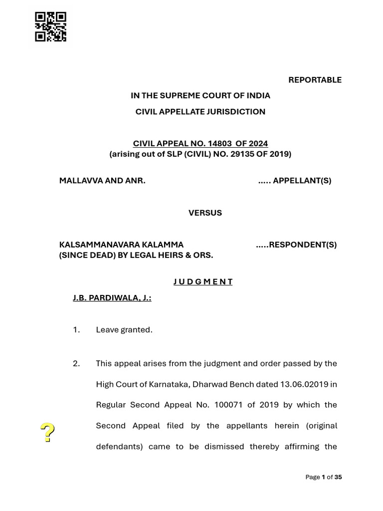 Supreme Court Ruling on Property Dispute | PDF | Lawsuit | Appeal