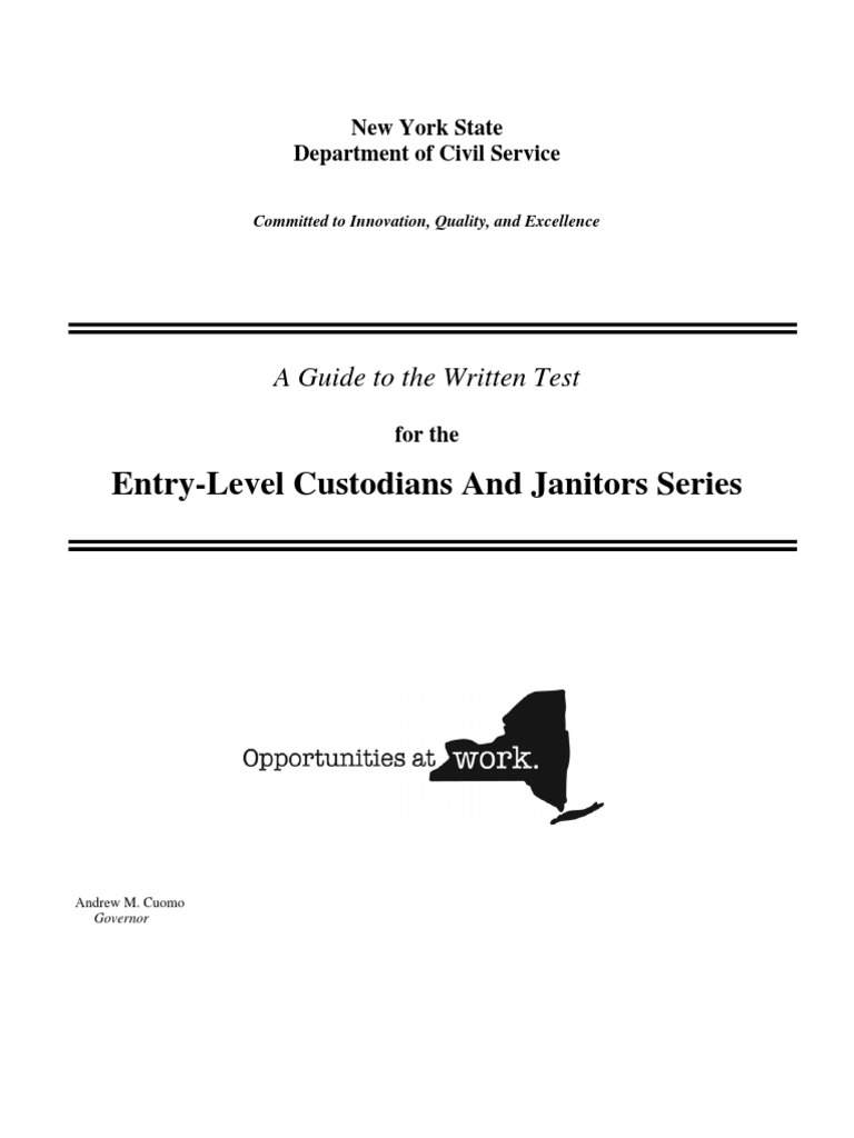 Janitor Test Guide | PDF | Brush | Occupational Safety And Health
