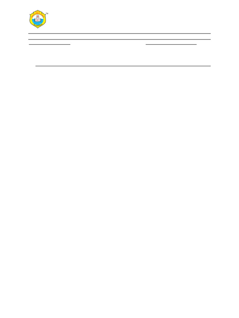 Class Vi Ut II English Set a Qp | PDF
