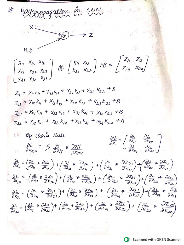 Back propagation in cnn pdf