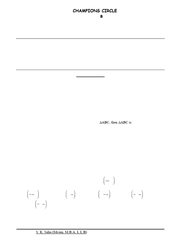 Finding Y-Coordinate for Ratio Division | PDF | Triangle | Area