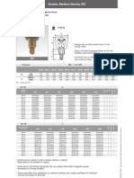 Nozzles of Medium Velocity For Deluge Systems