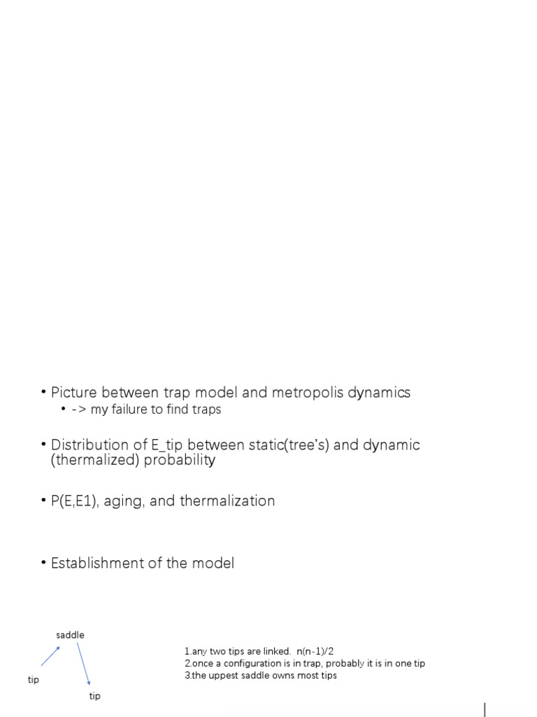 Dynamic Trap Model Analysis | PDF