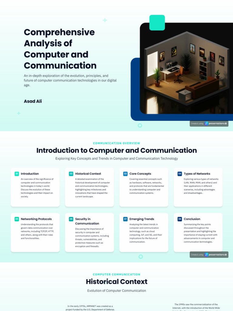 Comprehensive Analysis of Computer and Communication | PDF