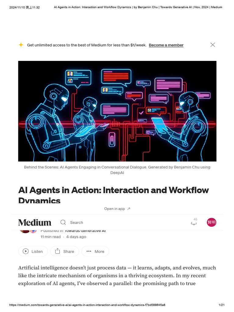 AI Agents: Workflow Dynamics Explained | PDF | Artificial Intelligence ...