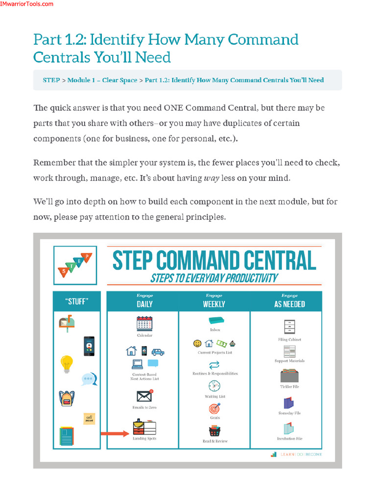 02-Part 1.2 Identify How Many Command Centrals You LL Need | PDF ...