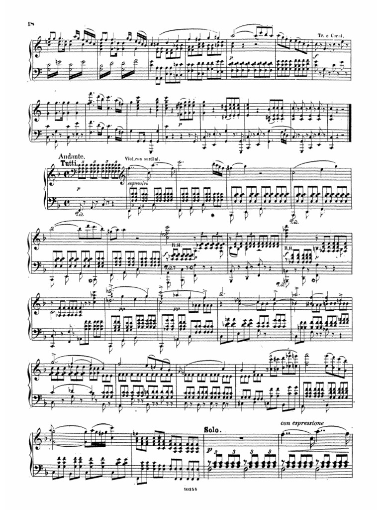 Mozart Orch and Solo Melodies | PDF