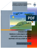 An Introduction To Simple Climate Models Used in The IPCC Second Assessment Report - French