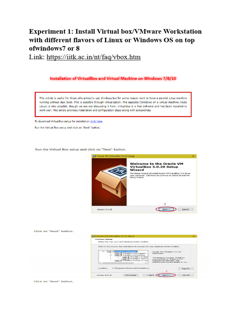 Install VMs on Windows 7/8 Guide | PDF