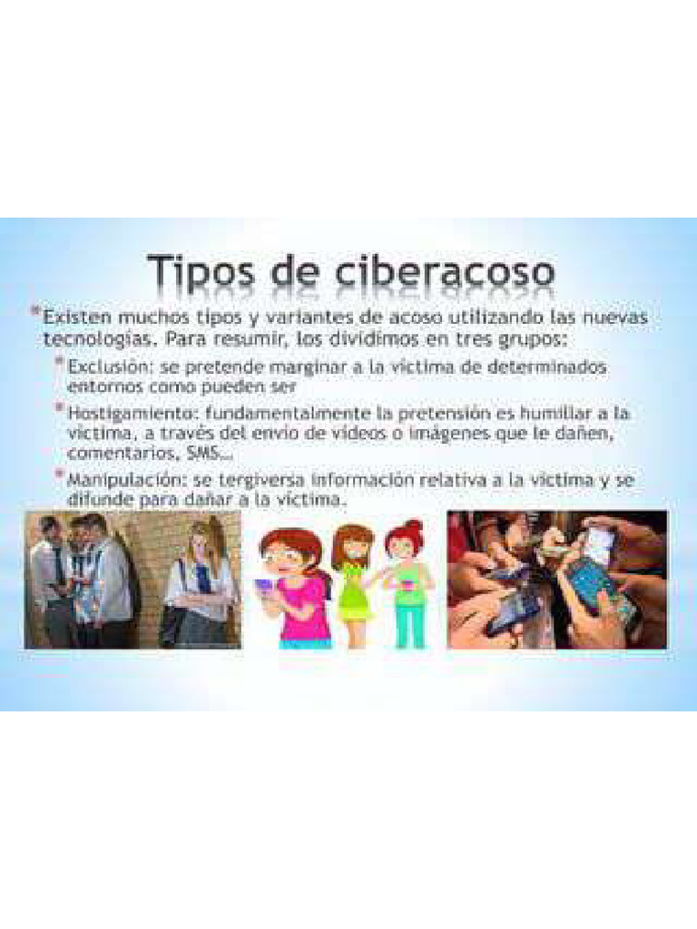 Ciberacoso en El Mbito Escolar 9 320 | PDF