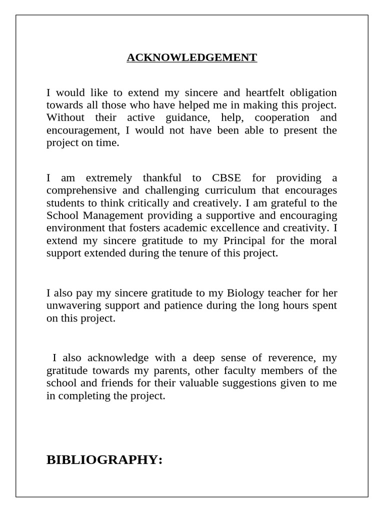 ACKNOWLEDGEMENT | PDF