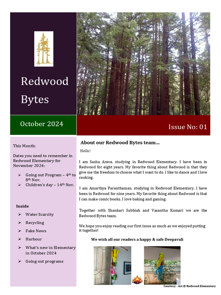 Redwood Bytes - October 2024 | PDF | Water | Climate Change