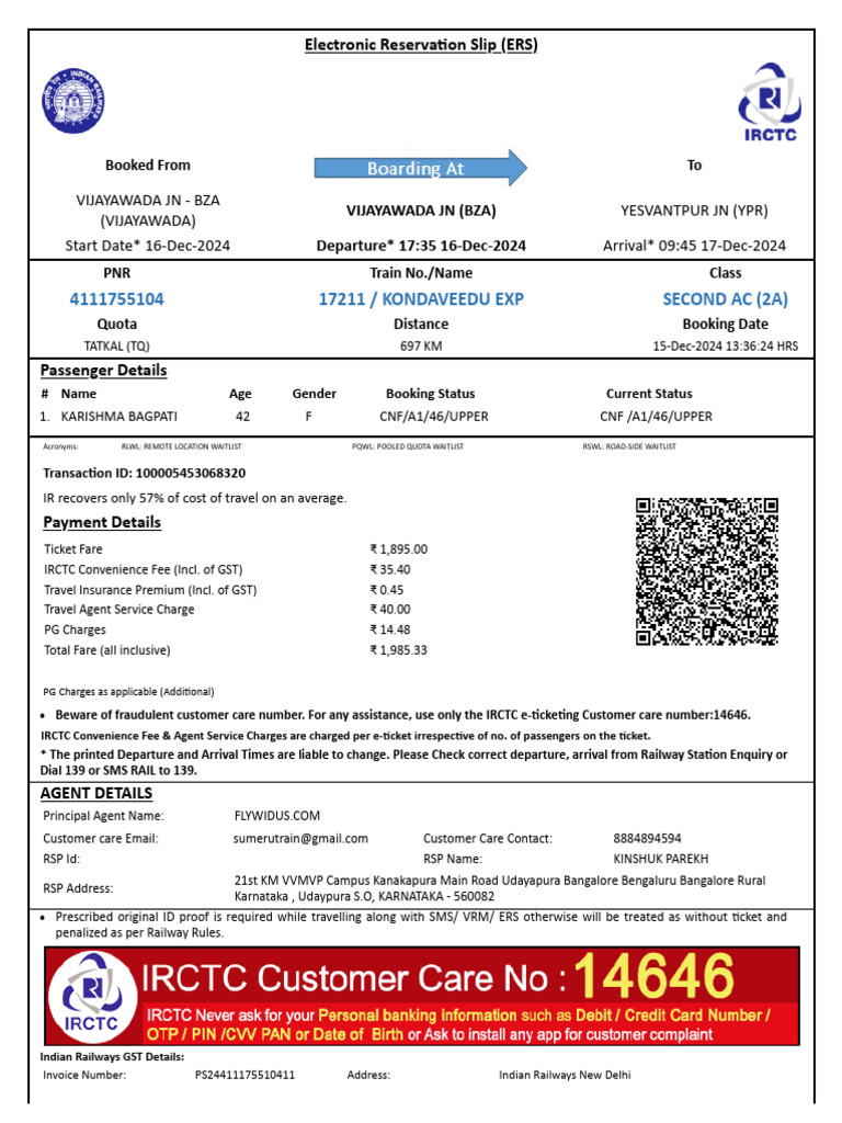 train.copy | PDF | Identity Document | Payments