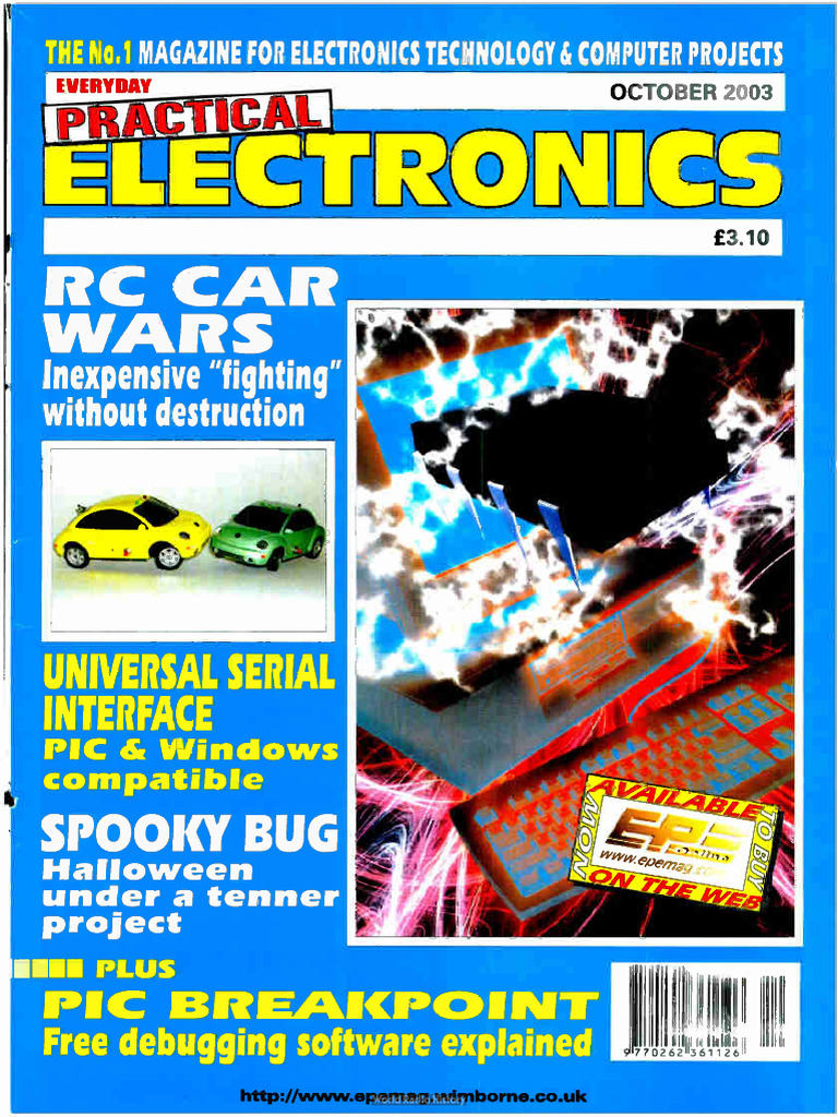 Everyday Practical Electronics 2003 10 | PDF | Computer Monitor ...