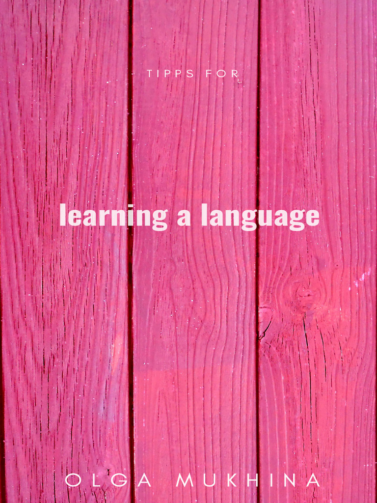 Language Learning Tips and Resources | PDF | Behavior Modification ...