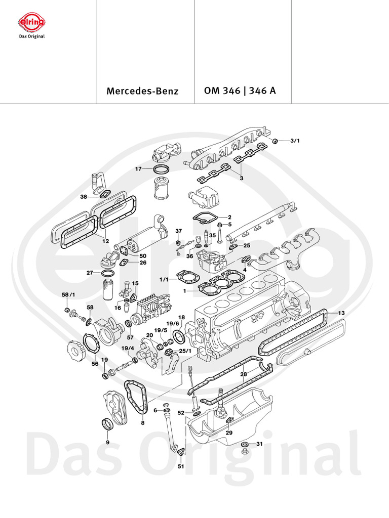 Mercedes-Benz OM 346 - 346 A | PDF