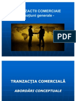 Tranzactii Comerciale