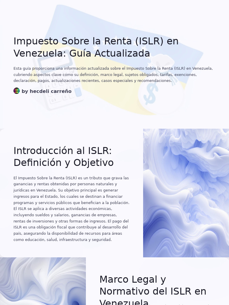 ISLR 2023: Obligaciones y Declaración | PDF | Impuestos | Impuesto ...
