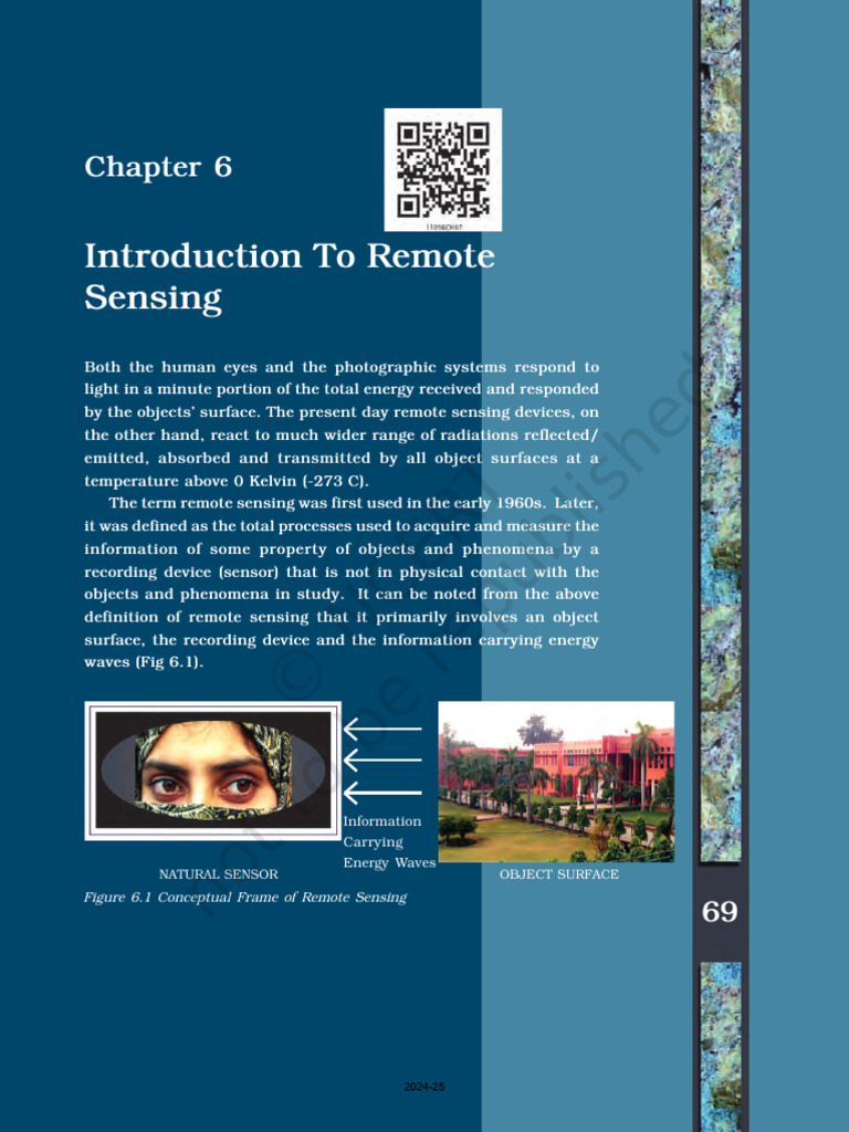 Overview of Remote Sensing Processes | PDF | Electromagnetic Radiation ...