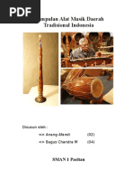 Kumpulan Alat Musik Daerah Tradisional Indonesia