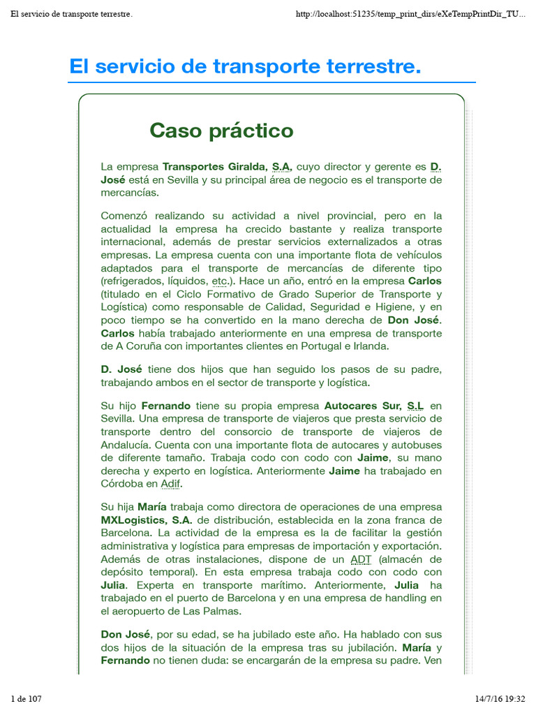 OTM01 Tema Completo | PDF | Transporte | Macroeconómica
