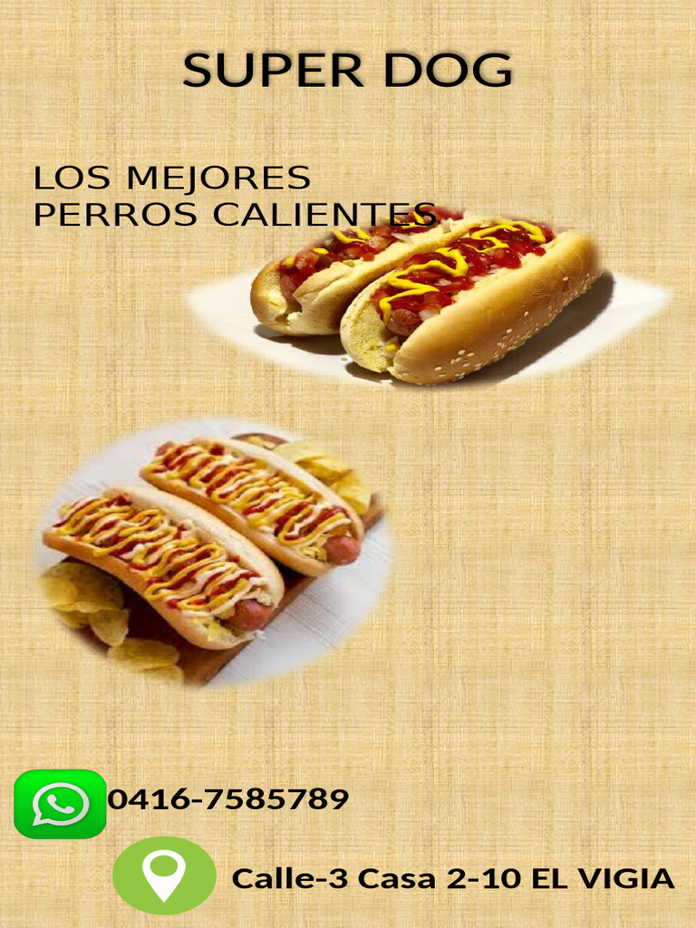Mejores Perros Calientes en El Vigía | PDF