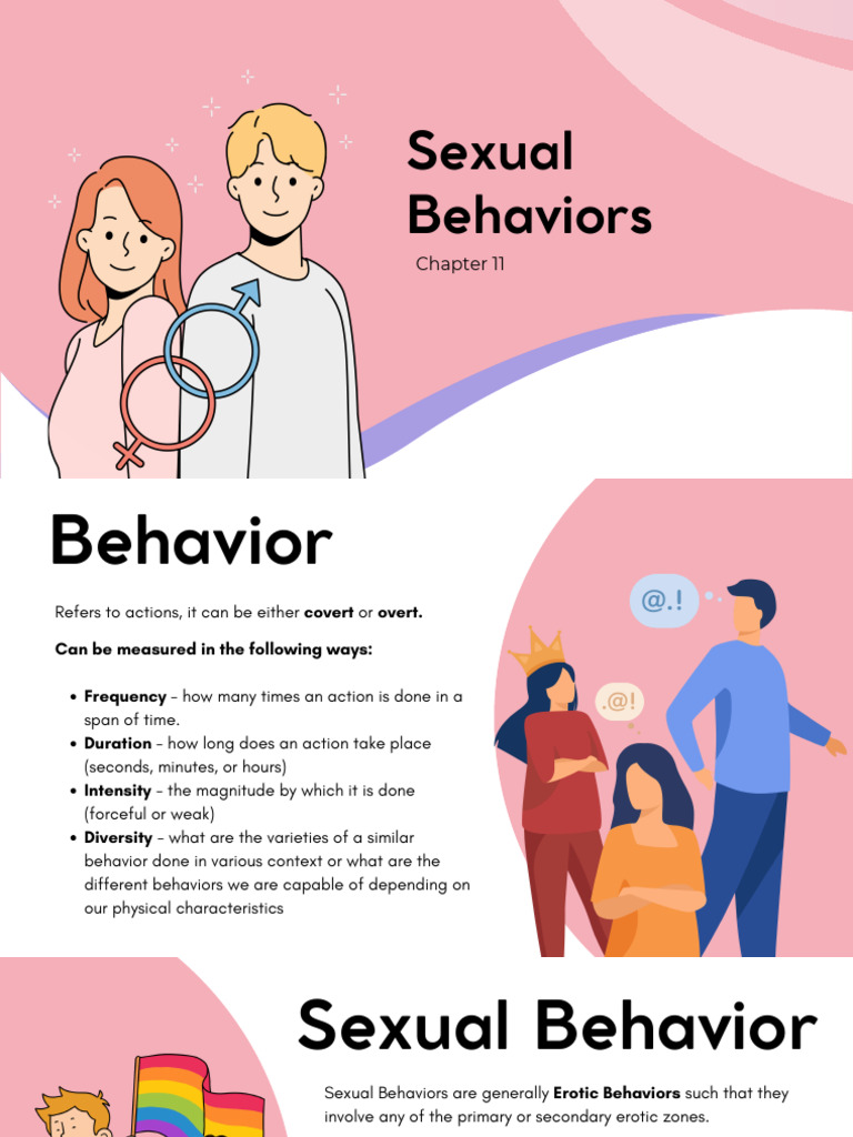 Chapter 11 - Sexual Behaviors | PDF | Sexual Intercourse | Orgasm
