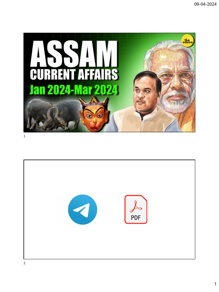 Jan to March CA 2024 | PDF | Landslide