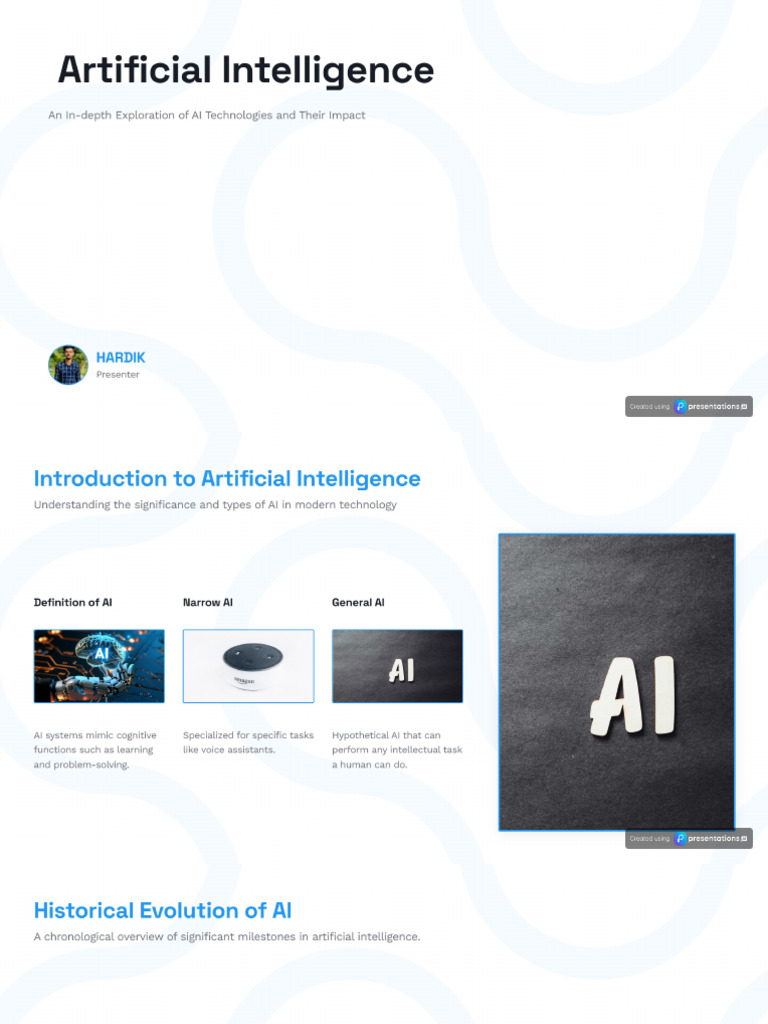 Artificial Intelligence Project Analysis | PDF