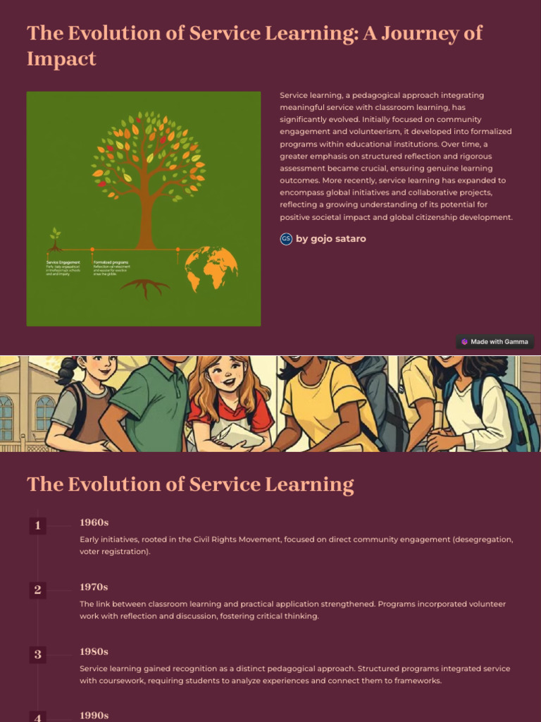 Example Of Service Learning