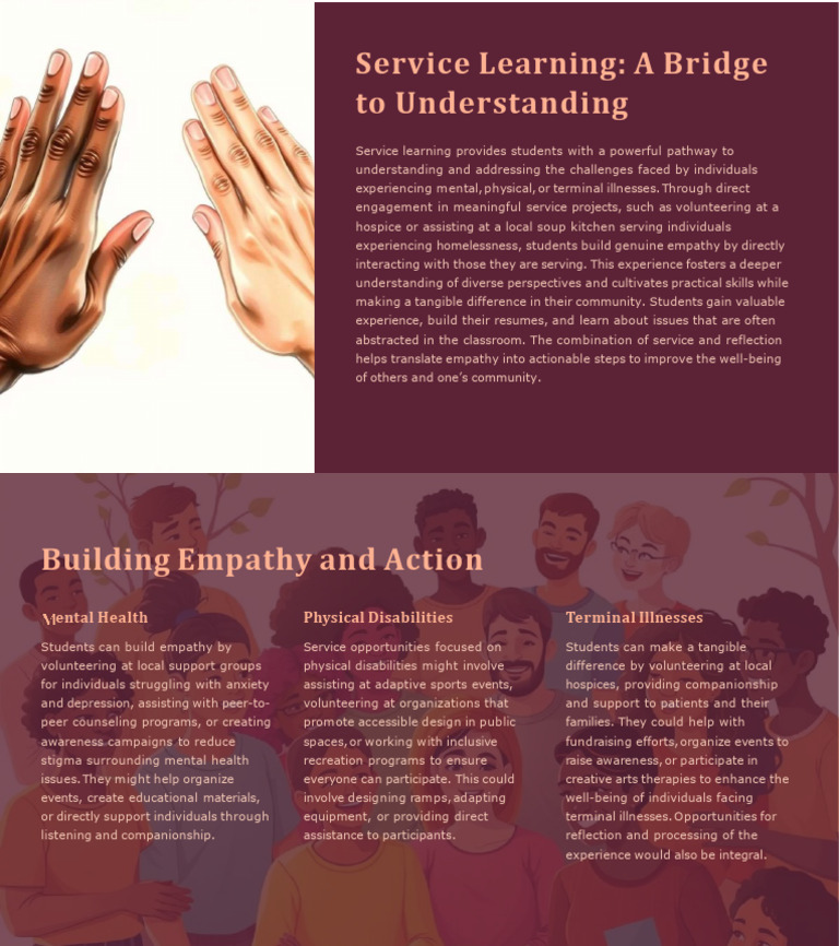 Empathy Through Service Learning | PDF