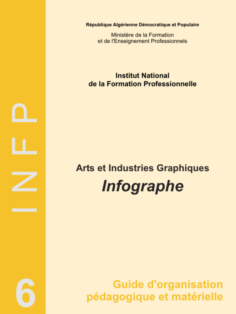 Guide d'organisation de la formation professionnelle | PDF | Pédagogie ...