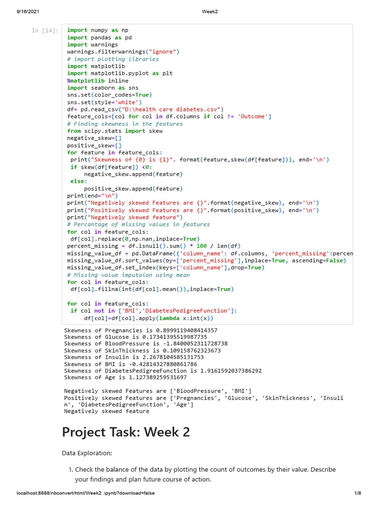 Healthcare-Project-Simplilearn - Week2 | PDF