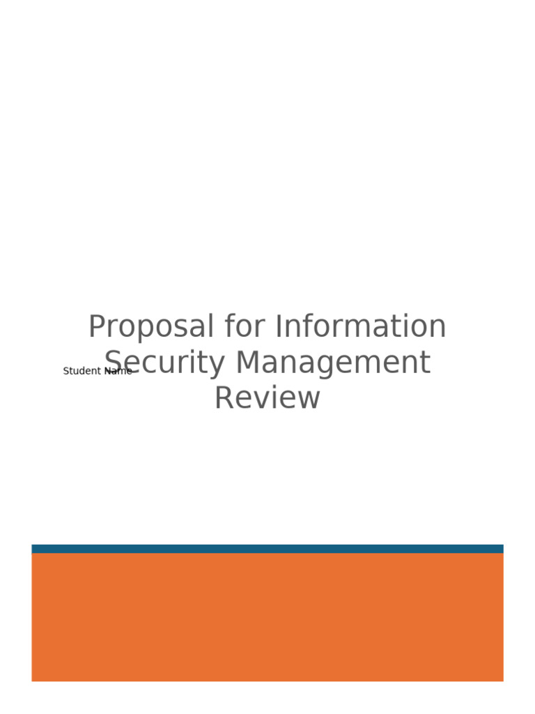 Voiture 807 Security Management Proposal | PDF | Security | Computer ...