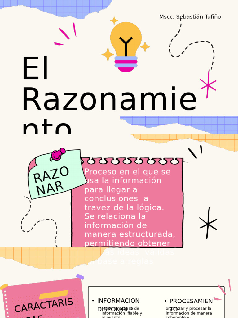 Tipos de Razonamiento Lógico y Crítico | PDF | Razonamiento deductivo ...