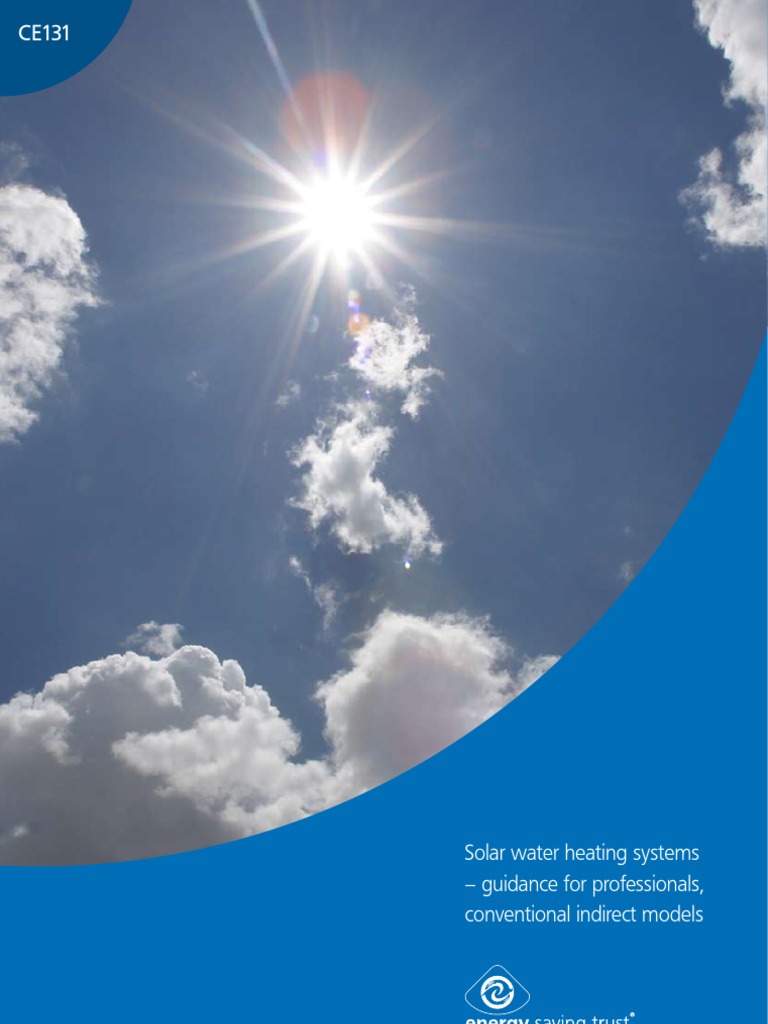 EST-Solar Water Heating Systems | PDF | Water Heating | Solar Energy