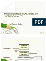 Integrated Gaps Model of Service Quality