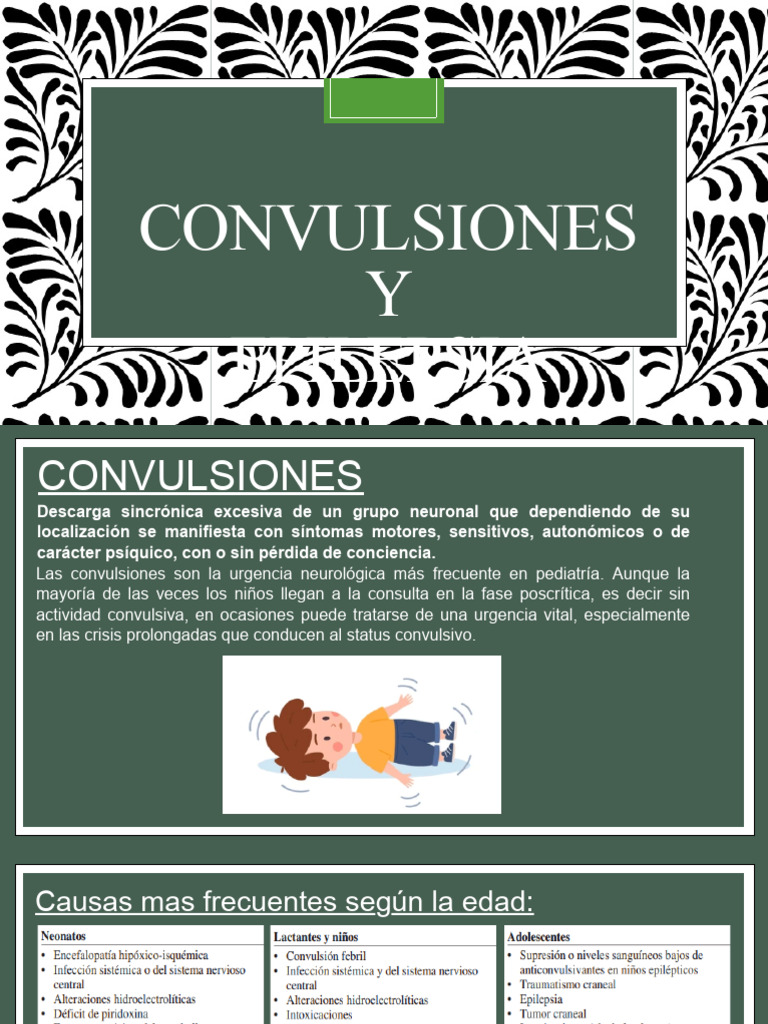 Convulsiones y Epilepsia en Pediatría | PDF | Epilepsia | Neurología