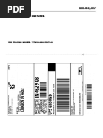 UPS Electronic Return Label Instructions | PDF