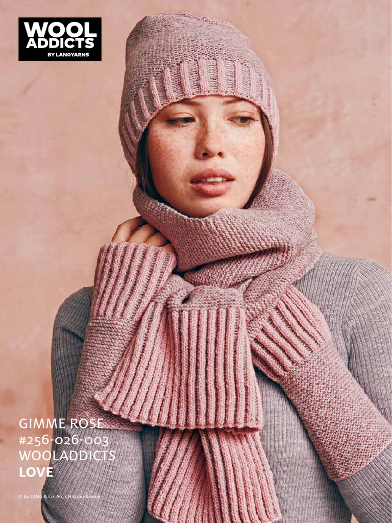 Advanced Two-Color Hat Patterns | PDF | Sheep Wool | Knitting