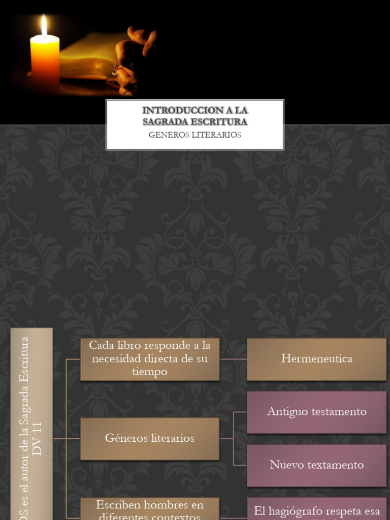 Géneros Literarios En La Biblia Pdf Biblia Viejo Testamento